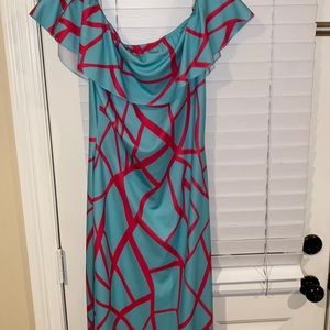 Maxi tube dress with sleeves